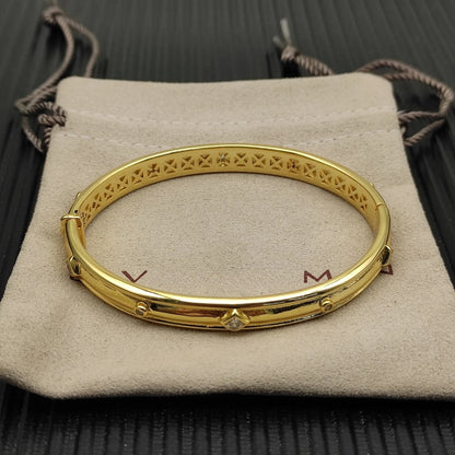2025 New Christmas Bangle, High Quality 8mm Renaissance Band Bracelet, Elegant Design, Suitable for Both Men and Women